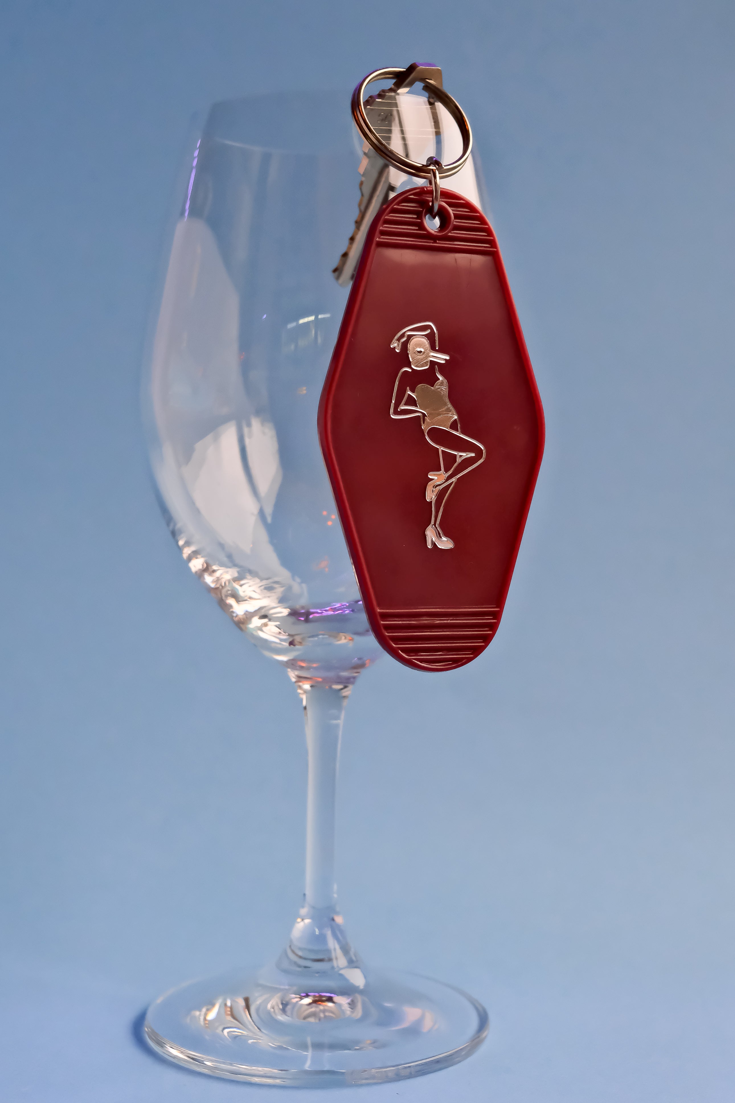 Motel Keychain