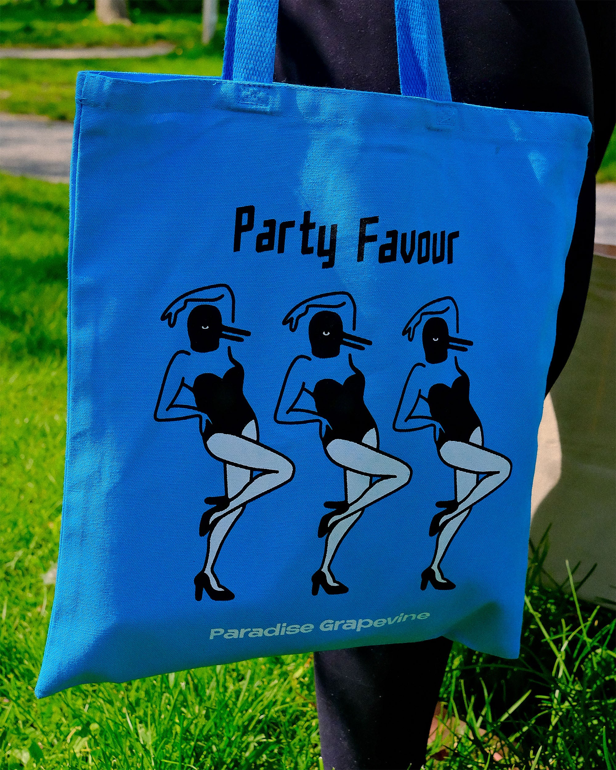 Party Favour Teal Tote
