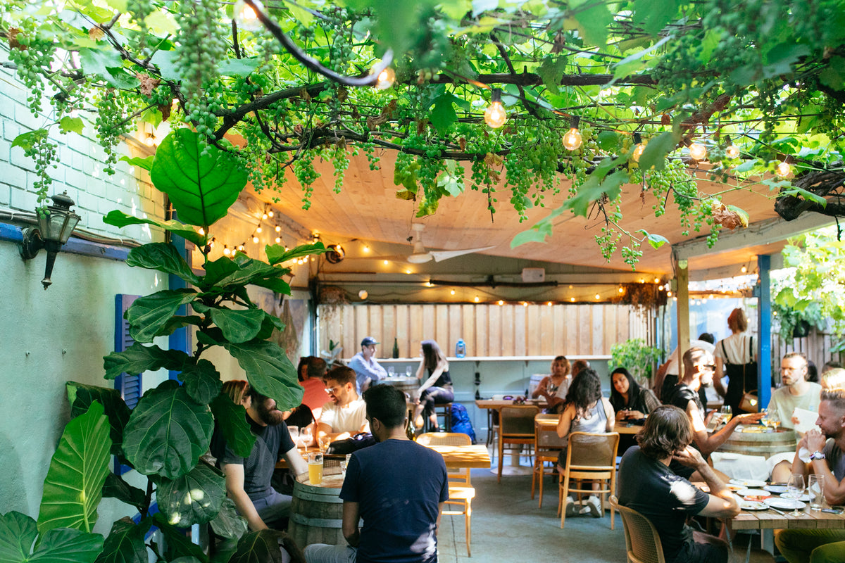 Paradise Grapevine’s leafy Bloor Street patio
